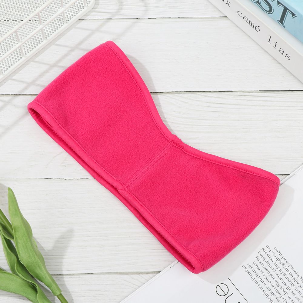 1 Buah Ikat Rambut Wanita Anak - Fleece Ear Warmer Band ulasan dan harga