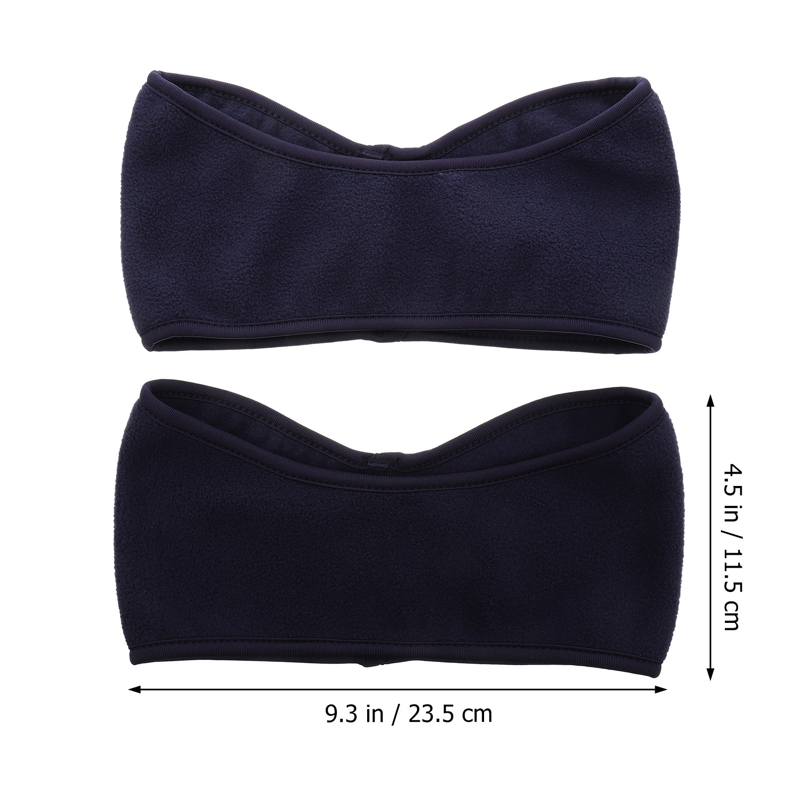 2Pcs Ikat Rambut Musim Dingin  - Fleece Ear Warmer Band ulasan dan harga