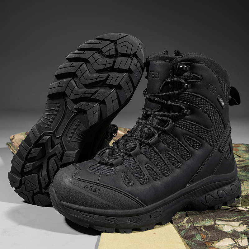 Sepatu Bot Taktis Pria dengan  - Waterproof Winter Boot ulasan dan harga